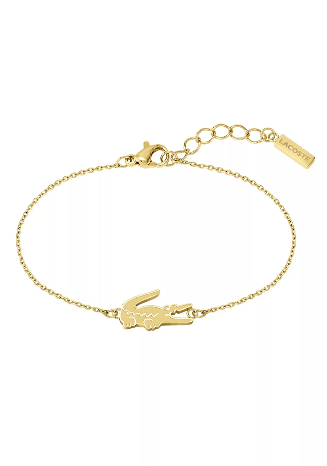 Lacoste Armband »Schmuck Edelstahl Armband Ankerkette CROCODILE« günstig online kaufen