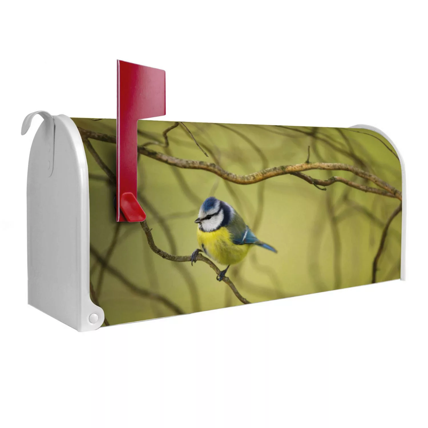 Banjado Amerikanischer Briefkasten Weiß 48x22x16cm US Mailbox Letterbox Pos günstig online kaufen