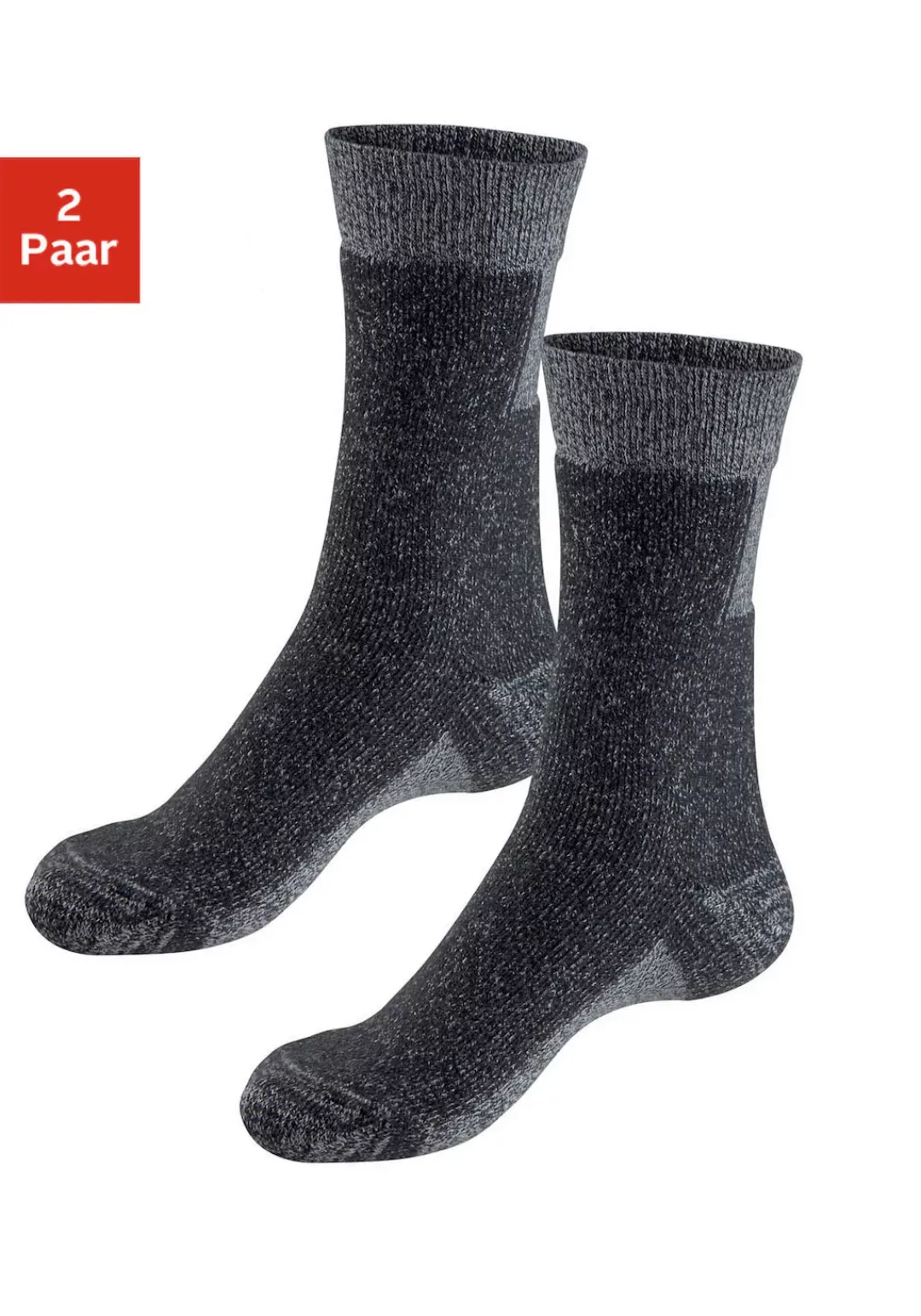 H.I.S Wandersocken, (Packung, 2 Paar), mit extra Stützfunktion und Polsteru günstig online kaufen