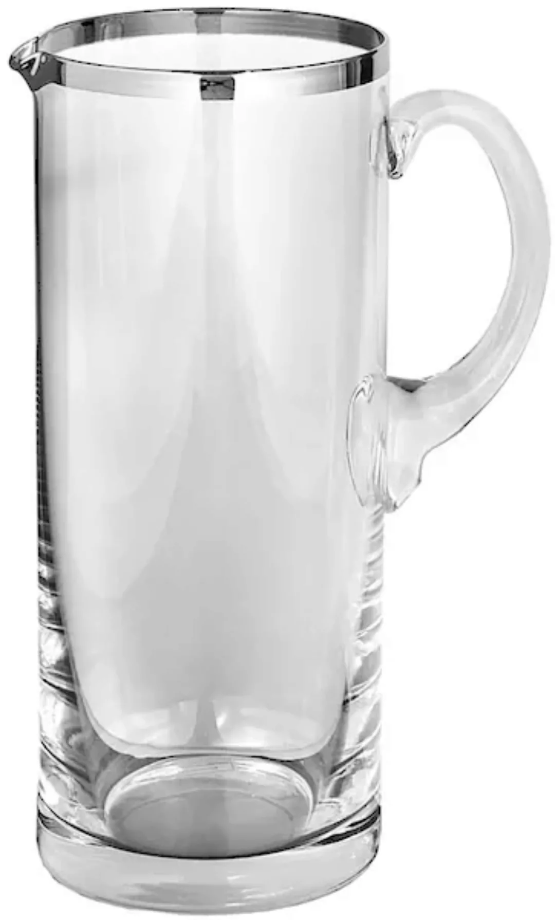 Fink Wasserkrug »PLATINUM«, (1 tlg.), mit handbemalter Platinumauflage, Fas günstig online kaufen