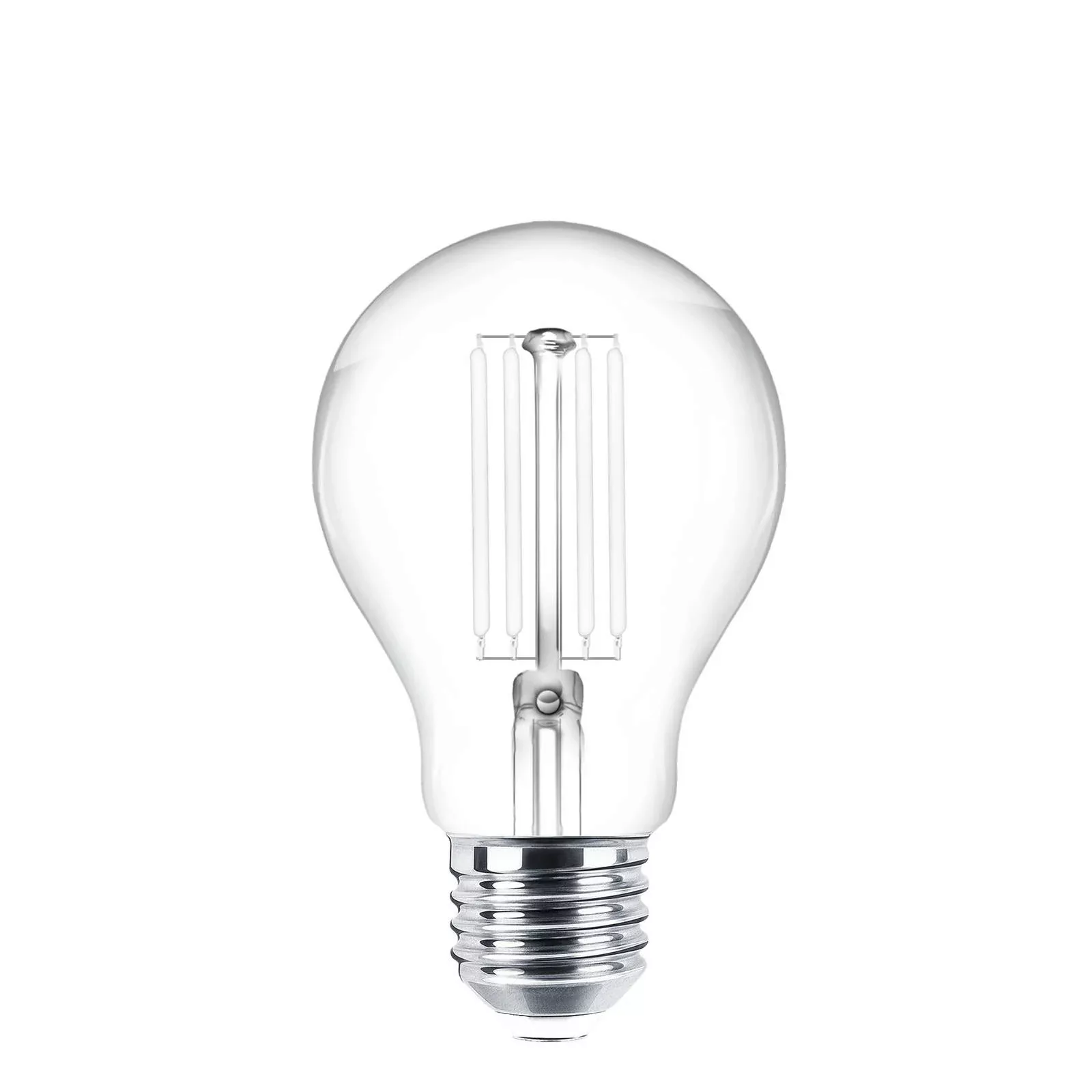 Prios LED-Leuchtmittel E27 weißes Filament klar 7 W 2.700 K günstig online kaufen