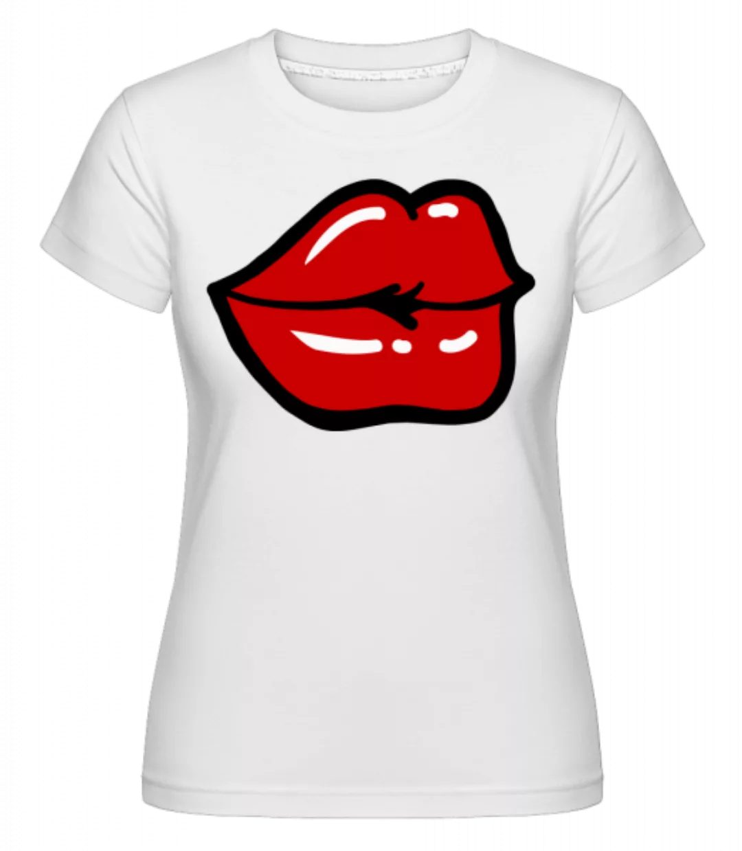 Red Lips · Shirtinator Frauen T-Shirt günstig online kaufen