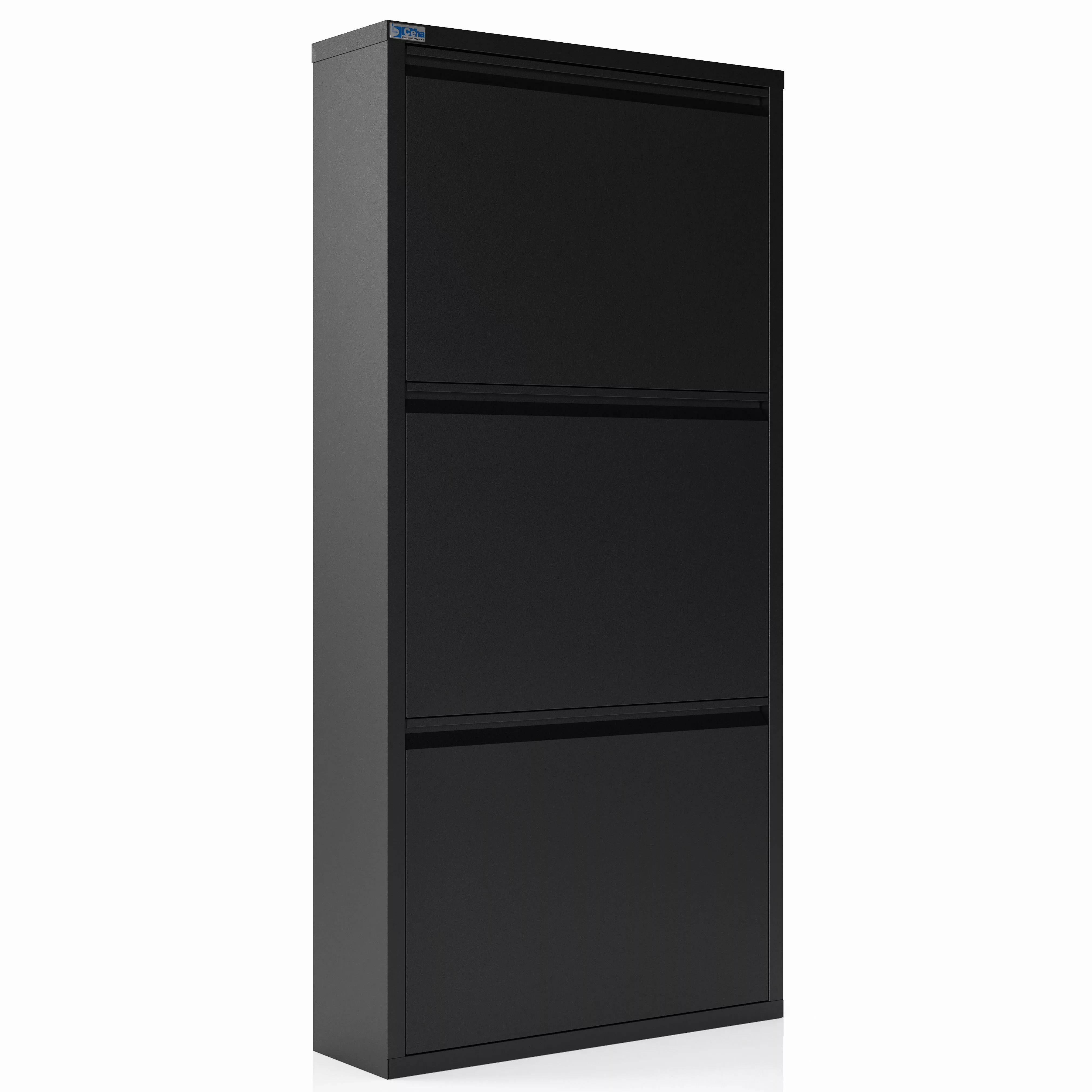 Kaufexpress GmbH Schuhschrank Metall-Schuhregal mit 3 günstig online kaufen