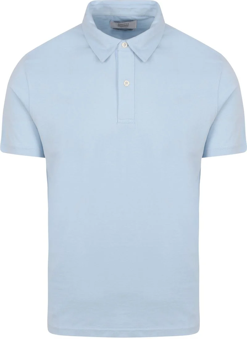 King Essentials The James Poloshirt Hellblau - Größe M günstig online kaufen