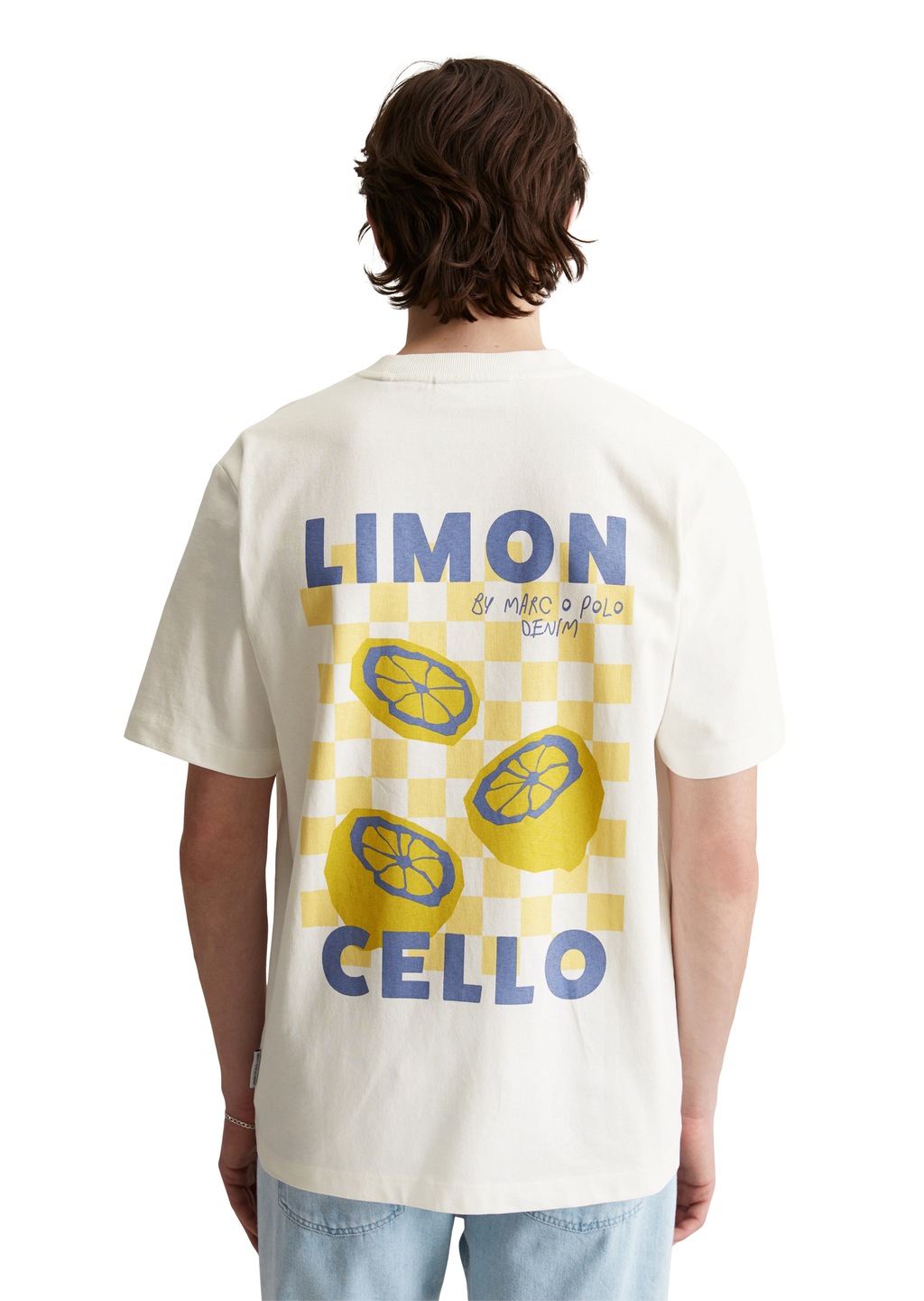 Marc OPolo DENIM T-Shirt, oversized, Print auf der Rückseite günstig online kaufen