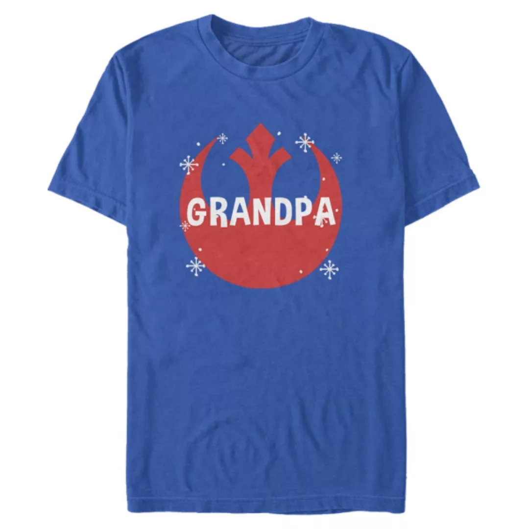 Star Wars - Rebel Overlay Grandpa - Weihnachten - Männer T-Shirt günstig online kaufen