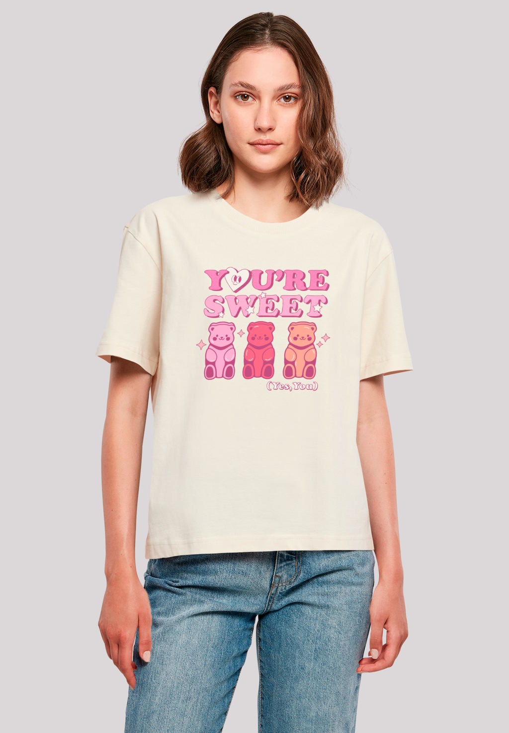 F4NT4STIC T-Shirt "Valentinstag Youre Sweet Gummy Bears", Premium Qualität günstig online kaufen