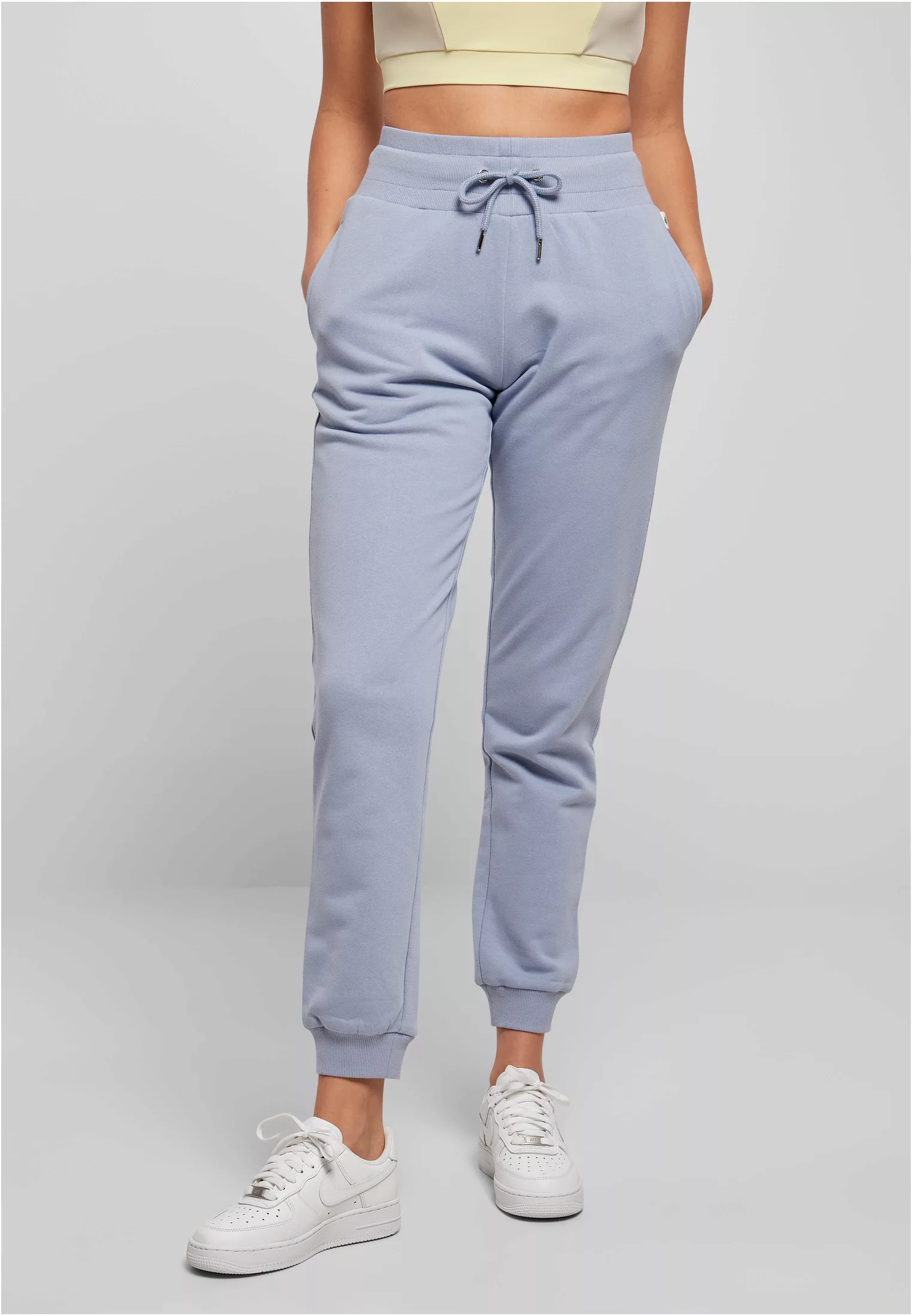Urban Classics Damen Sweatpant ORGANIC HIGH WAIST - Regular Fit günstig online kaufen