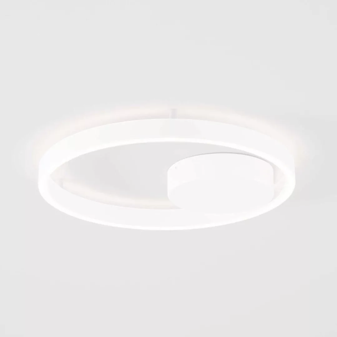 LED Deckenleuchte Hedra in Weiß 40W 3369lm günstig online kaufen