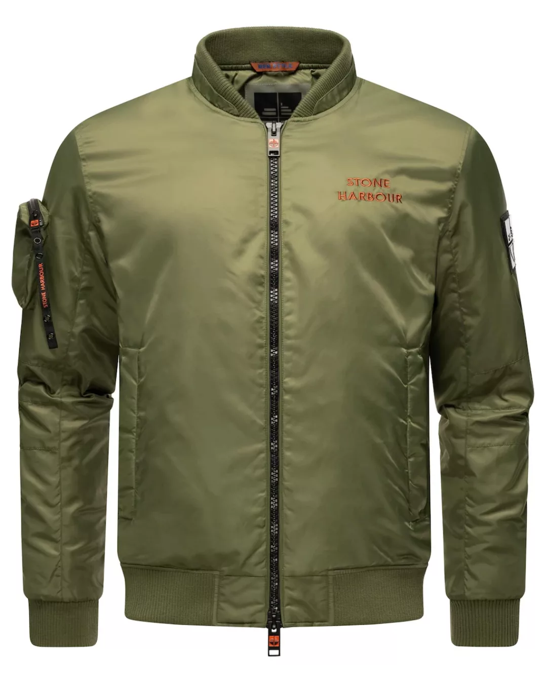 Stone Harbour Bomberjacke "Berkoo", ohne Kapuze, Coole Herren Pilotenjacke günstig online kaufen