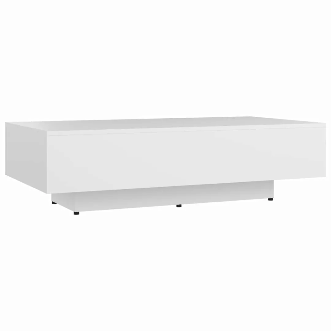 Couchtisch Weiß 115x60x31 Cm Spanplatte günstig online kaufen