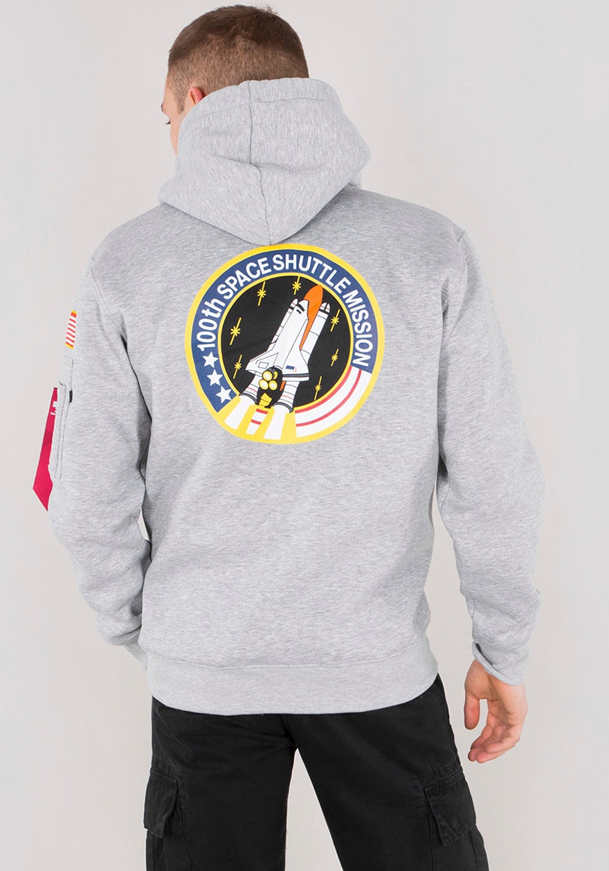 Alpha Industries Kapuzensweatshirt Space Shuttle Hoody Sweat günstig online kaufen