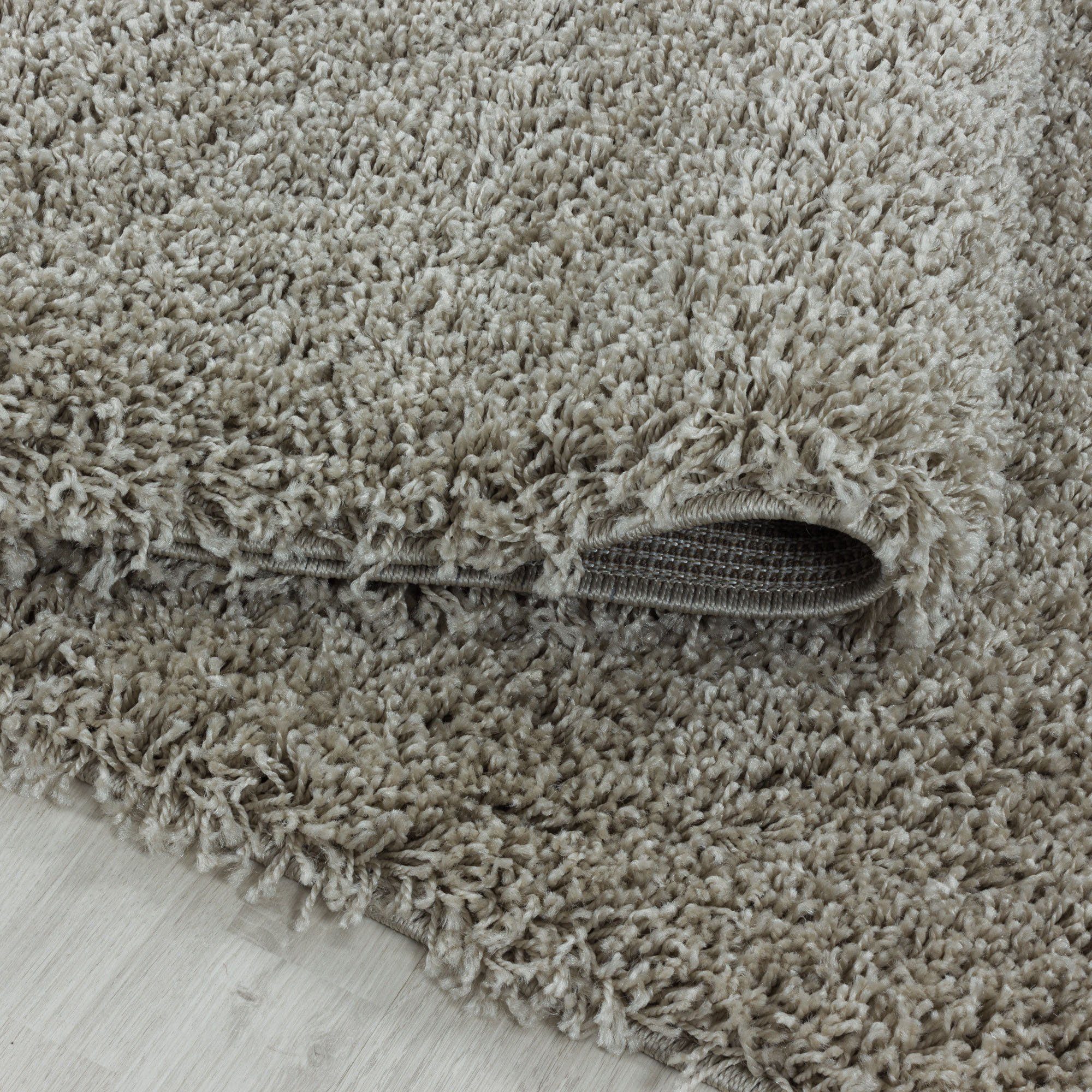Ayyildiz Teppiche Hochflor-Teppich »SYDNEY 3000«, rund, 50 mm Höhe, Shaggy, günstig online kaufen