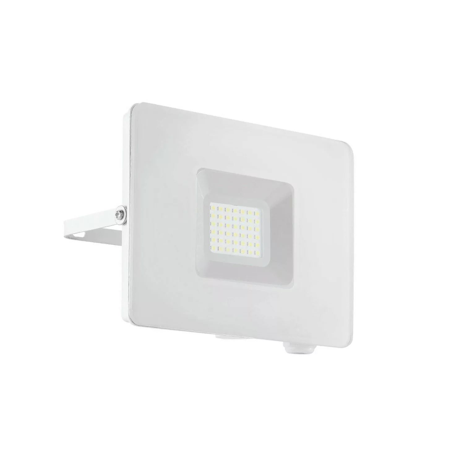 Eglo LED-Außenstrahler Faedo Weiß 13,5 cm x 17,5 cm günstig online kaufen