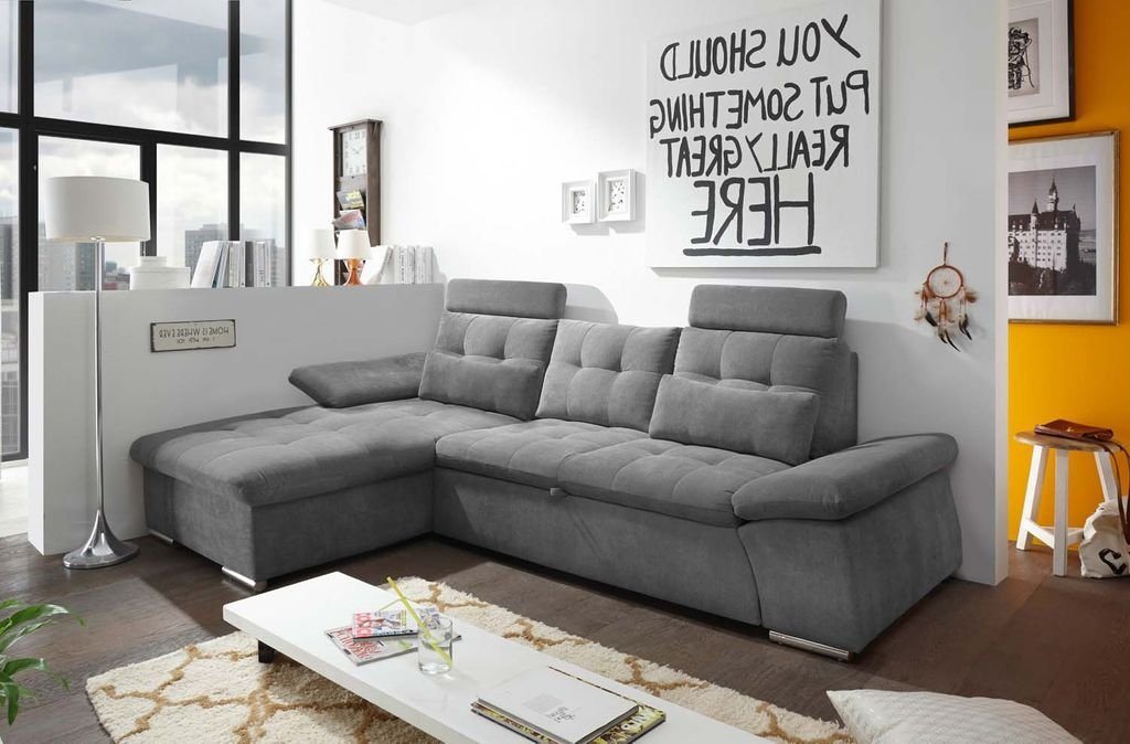 ED EXCITING DESIGN Ecksofa, Nalo Ecksofa 268x170 cm Couch Eckcouch Sofa Ant günstig online kaufen