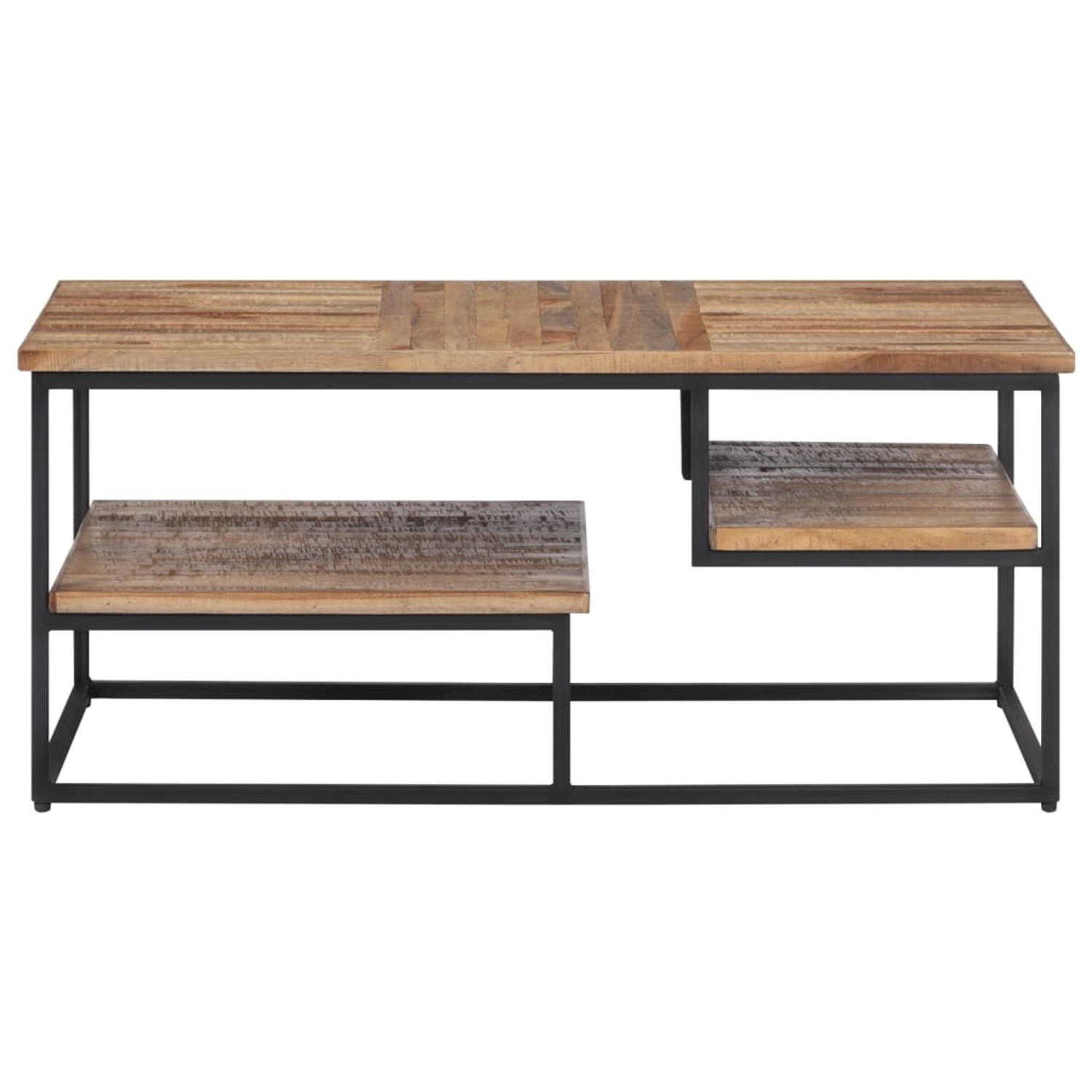 vidaXL Couchtisch 90x50x39 cm Recyceltes Massivholz Teak günstig online kaufen