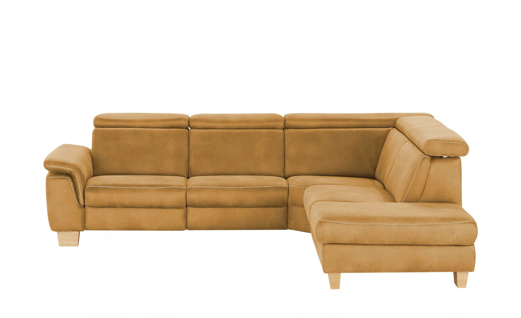 Mein Sofa bold Ecksofa  Beata - gelb - 270 cm - 80 cm - 233 cm - Polstermöb günstig online kaufen