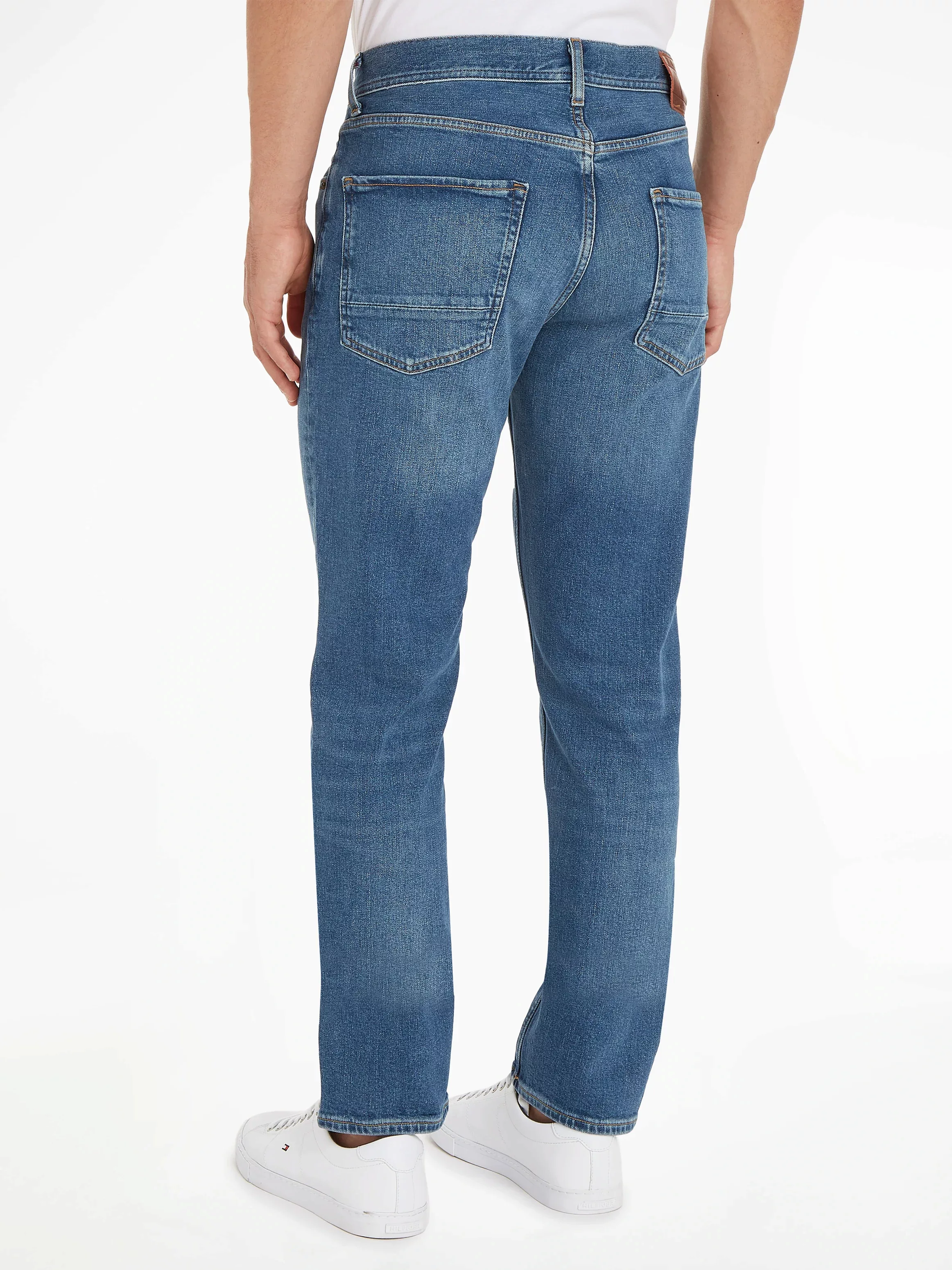 Tommy Hilfiger Straight-Jeans "Denton", aus Baumwoll-Denim mit Stretch günstig online kaufen