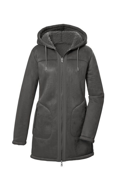 Killtec Fleecejacke GW 63 WMN PRK für Damen, Wendemantel, mit Teddy-Fleece günstig online kaufen