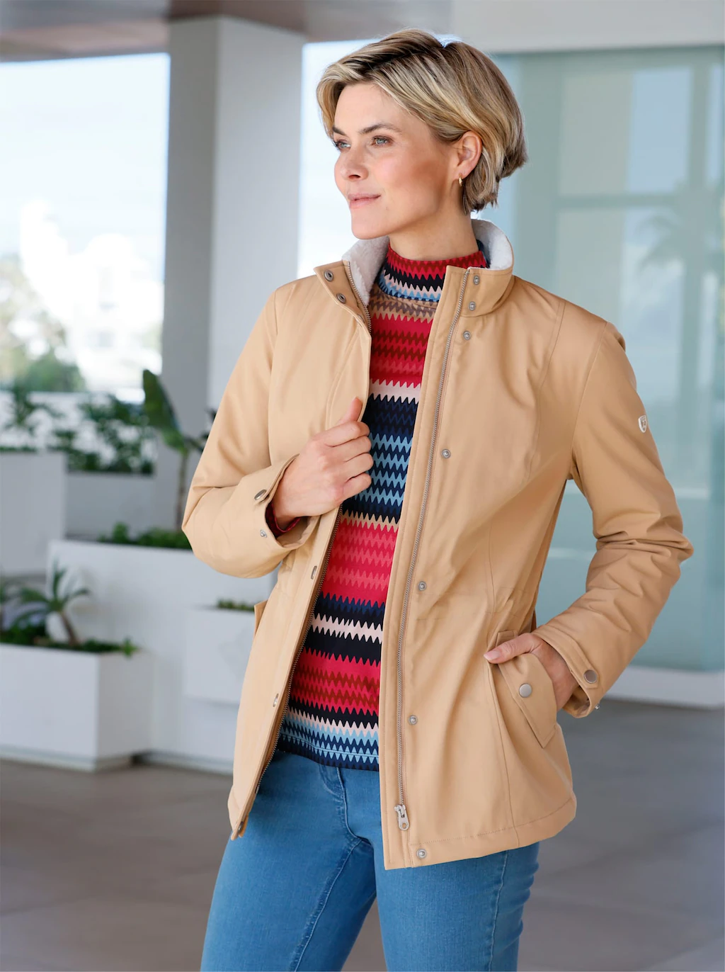 Casual Looks Softshelljacke, ohne Kapuze günstig online kaufen