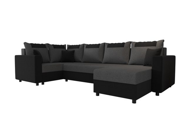 ALTDECOR Wohnlandschaft STARI-LONG, Couch mit Schlaffunktion, Wohnzimmer - günstig online kaufen