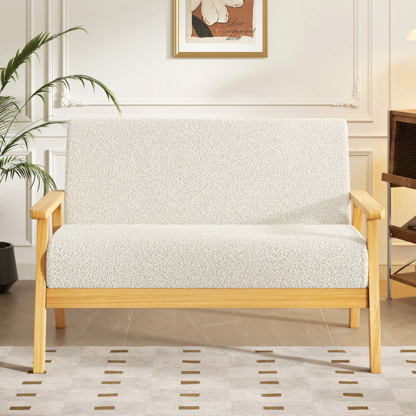 NAIMP Sofa Modern Sessel Holz und günstig online kaufen