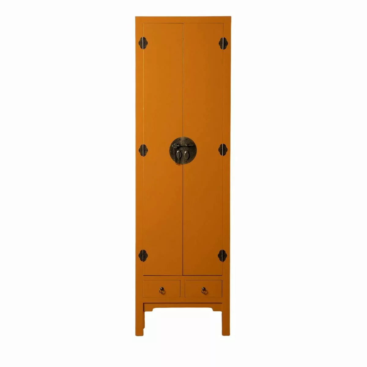 Schrank Oriente 55 X 33 X 185 Cm Orange Dmf günstig online kaufen