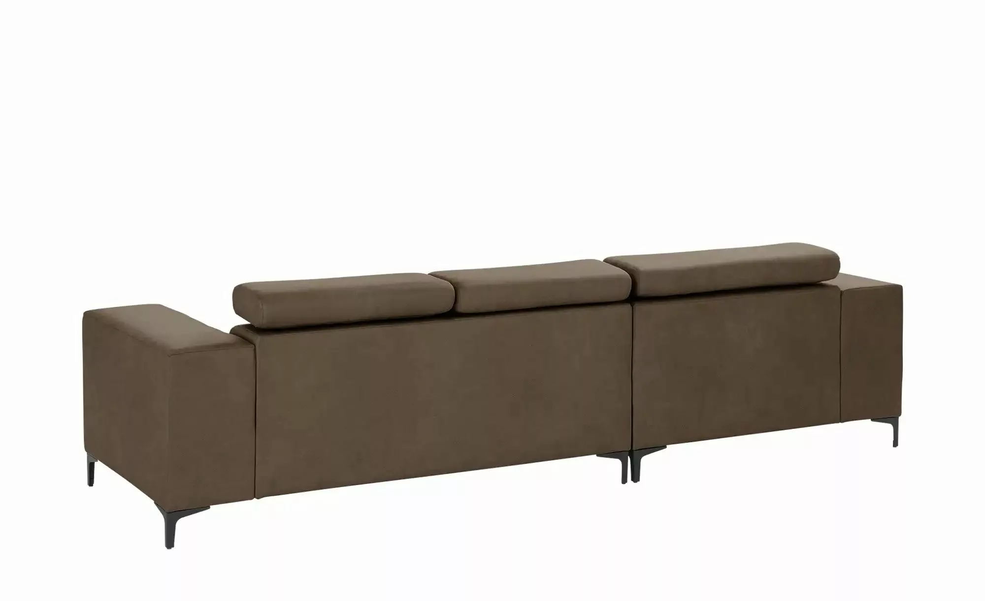 switch Ecksofa aus Mikrofaser Caro ¦ braun ¦ Maße (cm): B: 289 H: 93 T: 175 günstig online kaufen