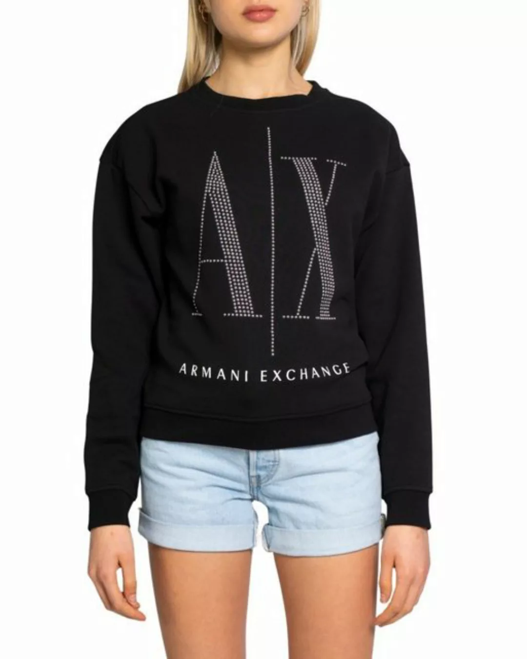 ARMANI EXCHANGE Kapuzenfleecejacke günstig online kaufen