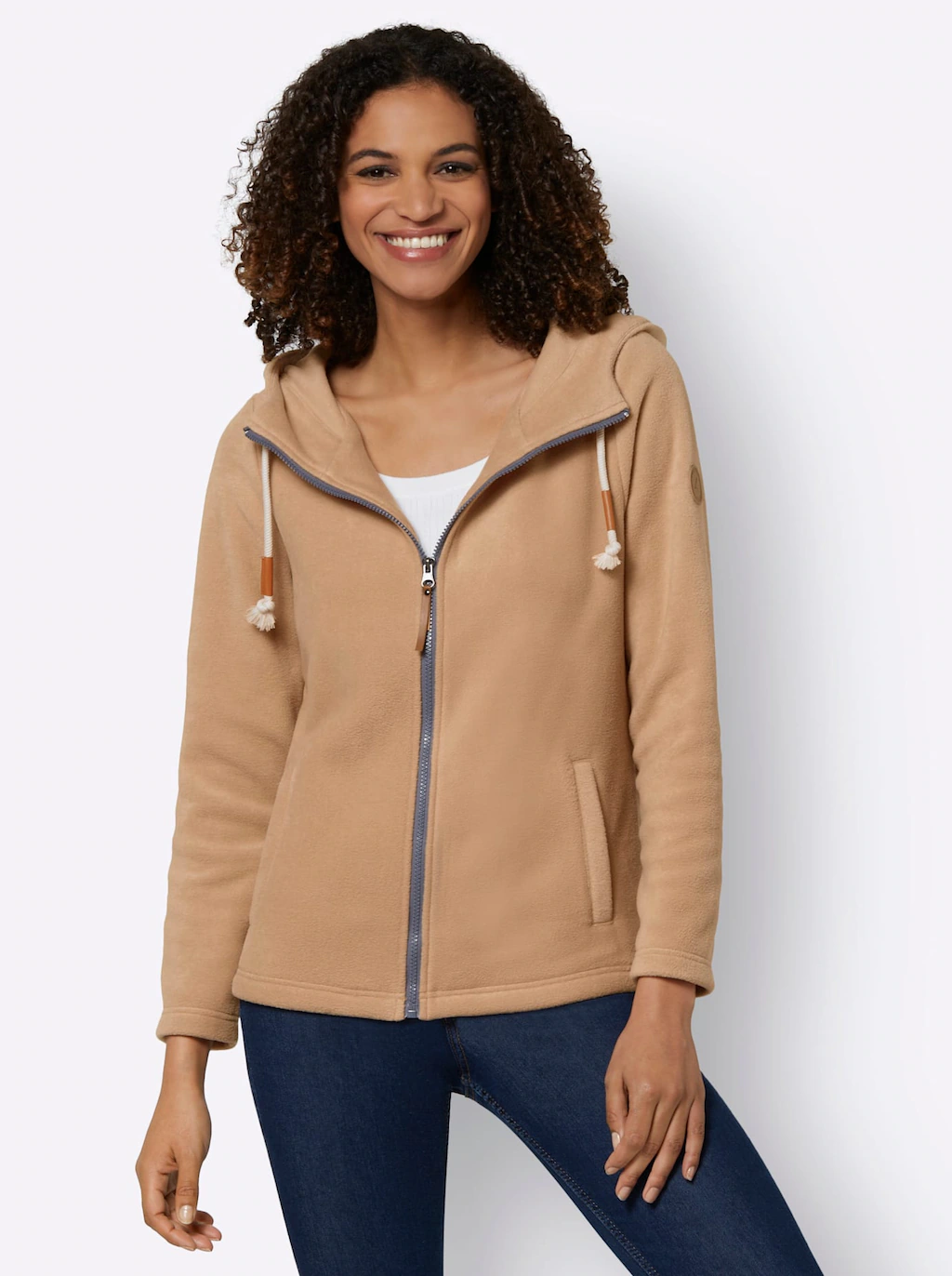 Casual Looks Fleecejacke günstig online kaufen