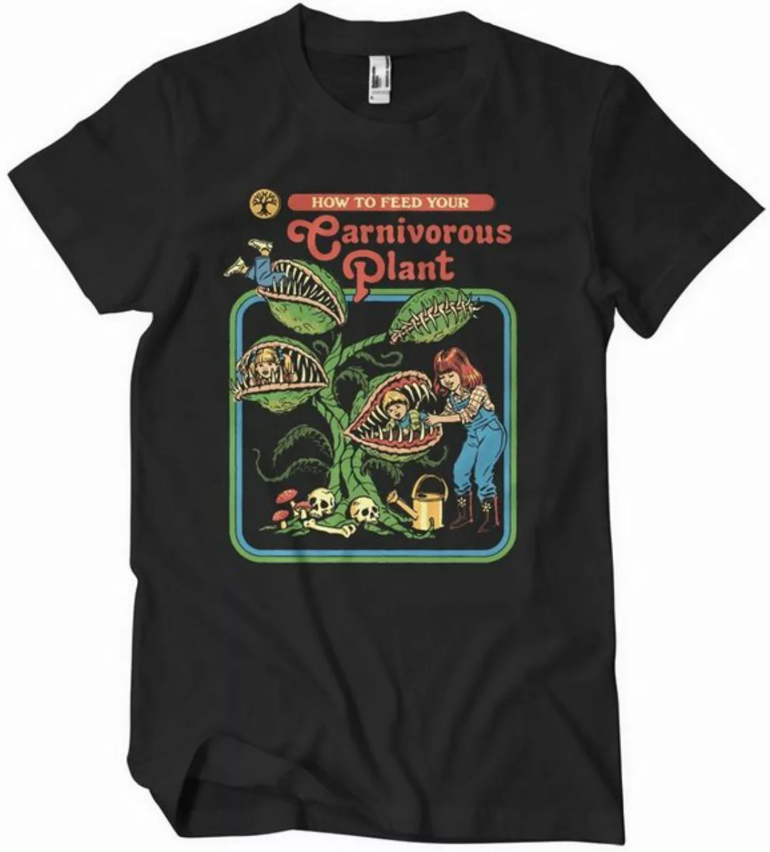 Steven Rhodes T-Shirt Carnivorous Plant T-Shirt günstig online kaufen