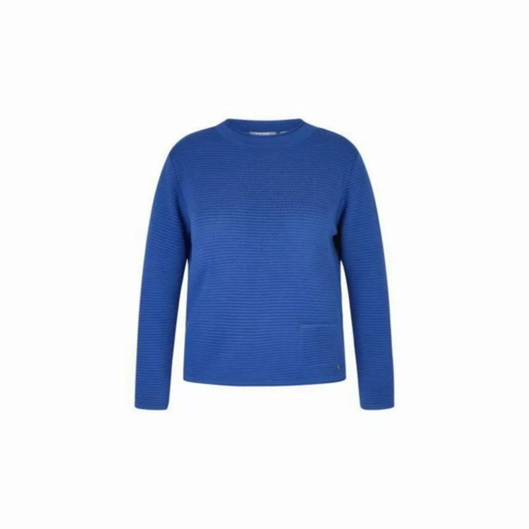 Rabe Stehkragenpullover blau (1-tlg) günstig online kaufen