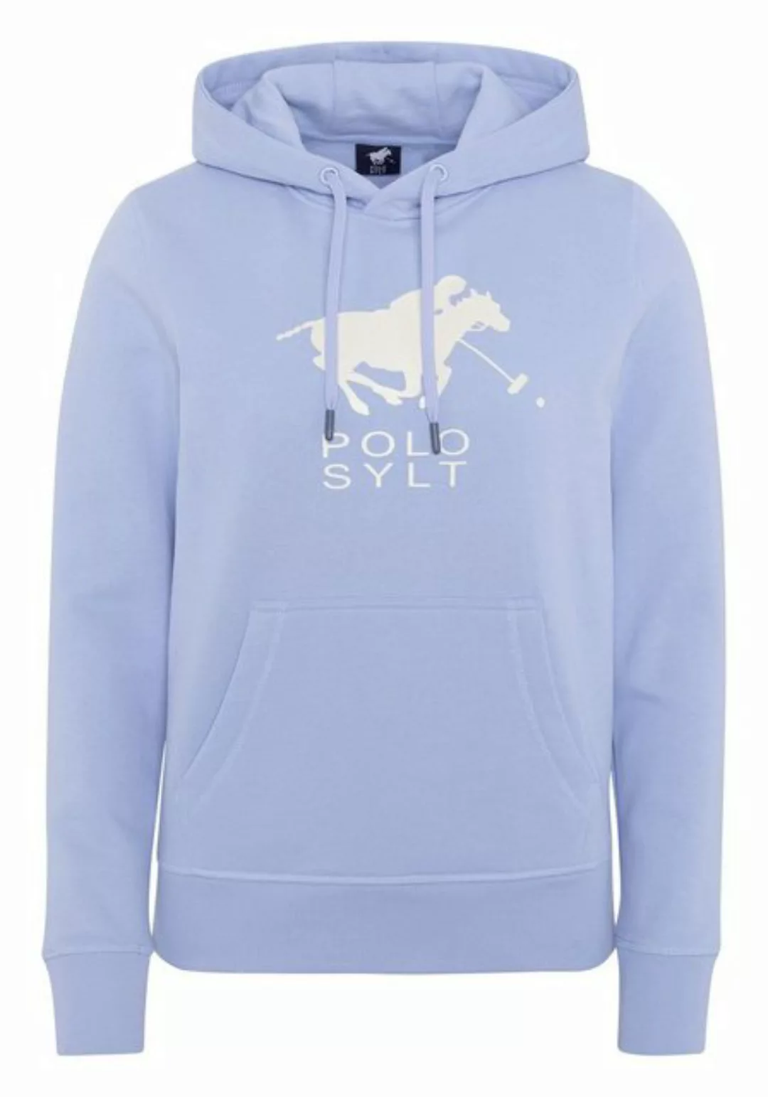 Polo Sylt Kapuzensweatshirt mit Glitter-Motiv günstig online kaufen