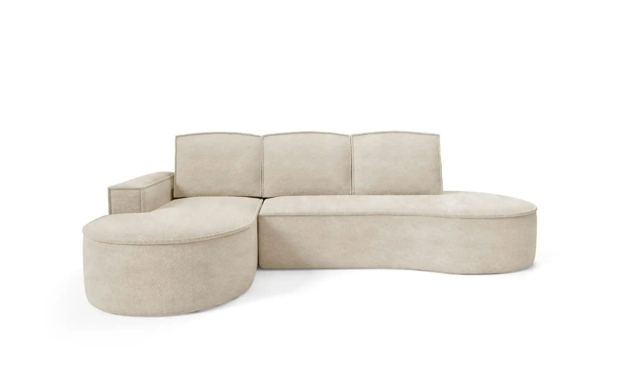 Ecksofa  Flow ¦ beige ¦ Maße (cm): B: 277 H: 88 Polstermöbel > Sofas > Ecks günstig online kaufen