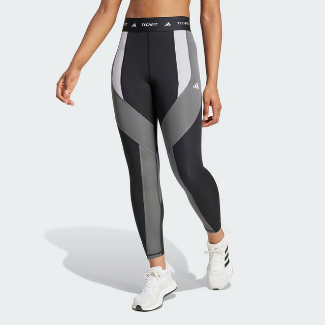 adidas Performance Funktionsleggings TECHFIT COLORBLOCK 7/8-LEGGINGS günstig online kaufen