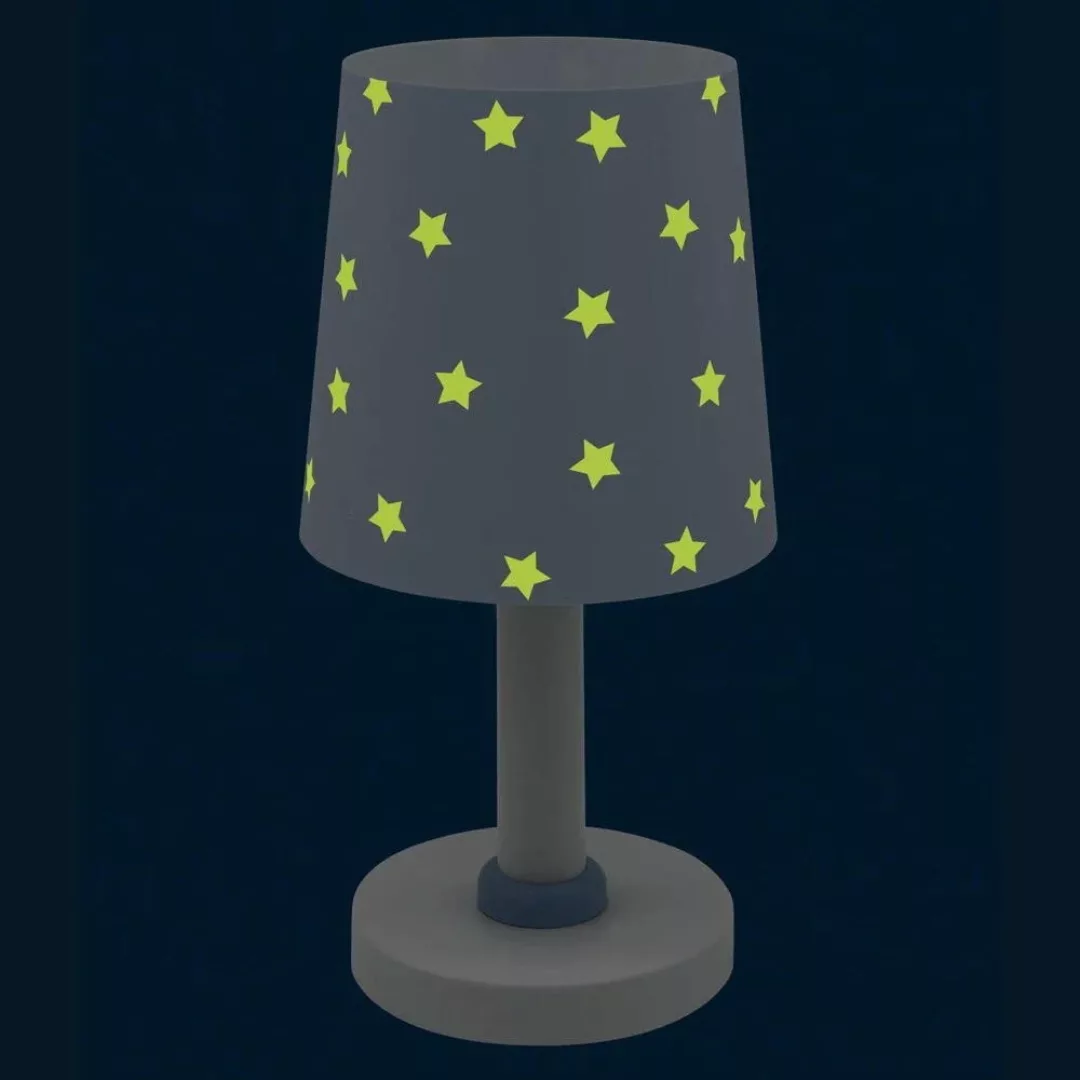 Tischleuchte Star Light in Hellblau E14 günstig online kaufen