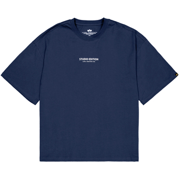 Alpha Industries  T-Shirts & Poloshirts Studio Edition Backprint T-Shirt - günstig online kaufen