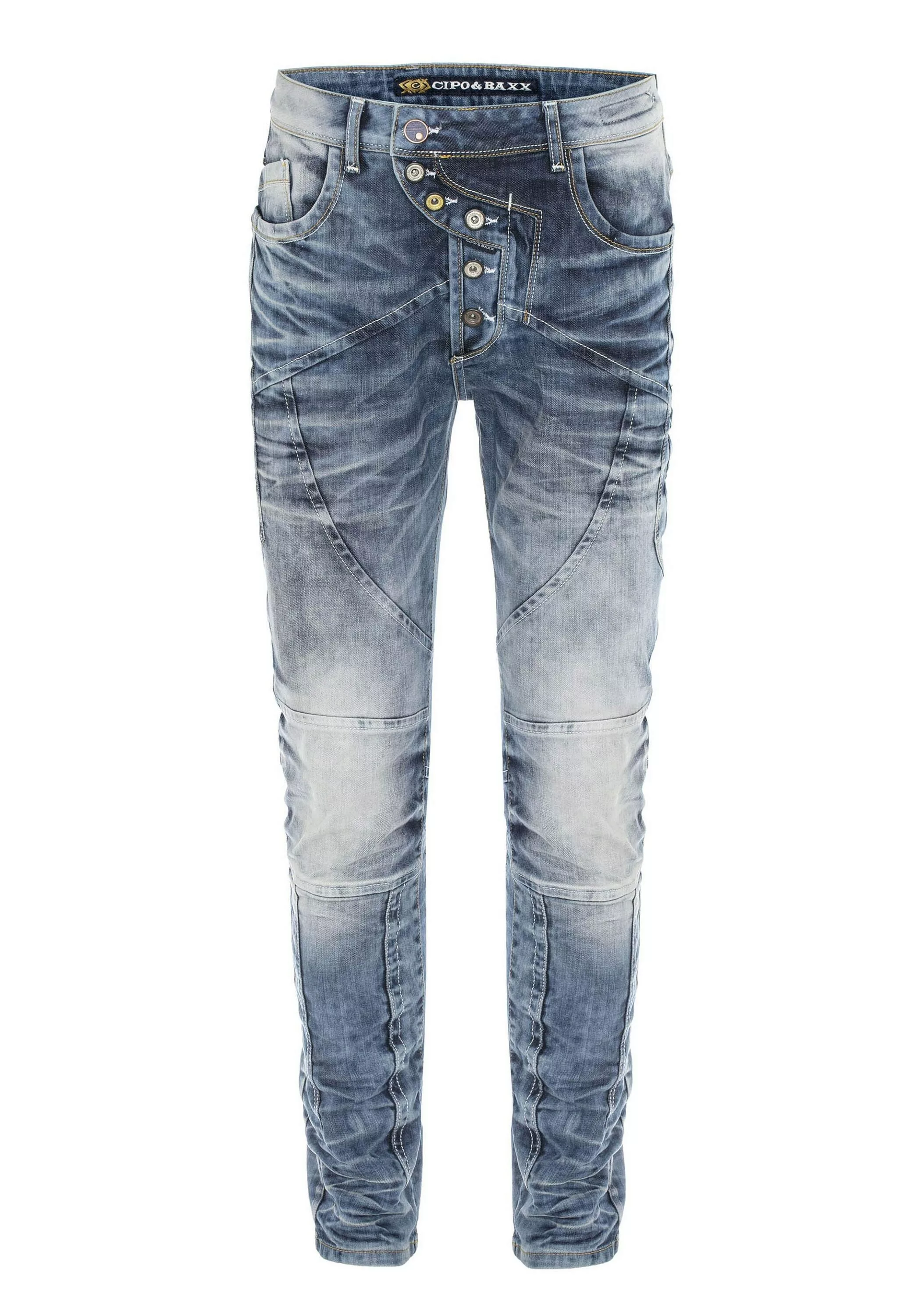 Cipo & Baxx 5-Pocket-Jeans "Jeans", in Regular-Fit, CD-346 günstig online kaufen