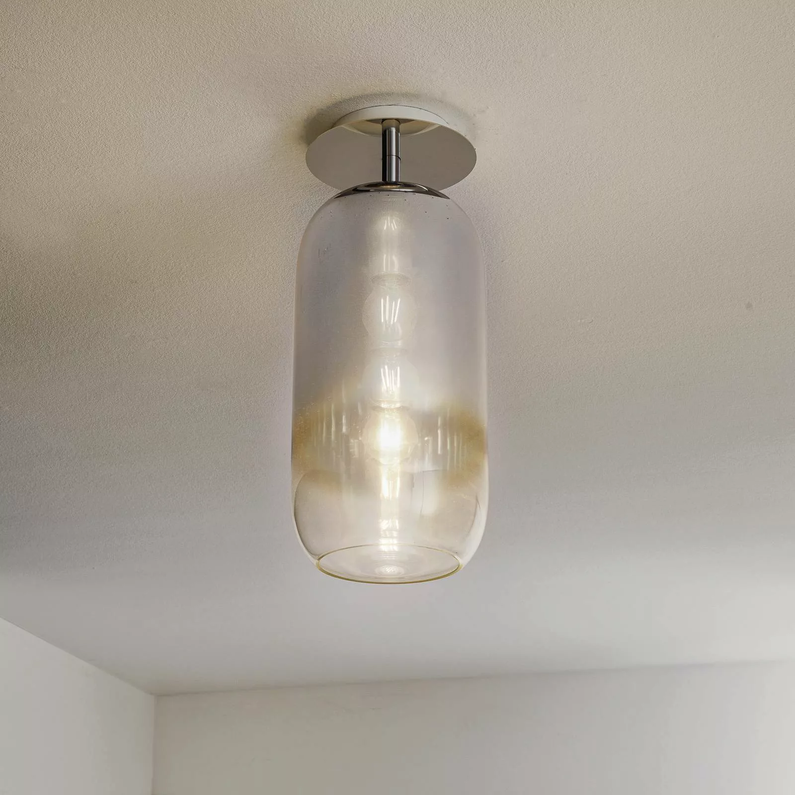 Artemide Gople Deckenleuchte silber/silber günstig online kaufen