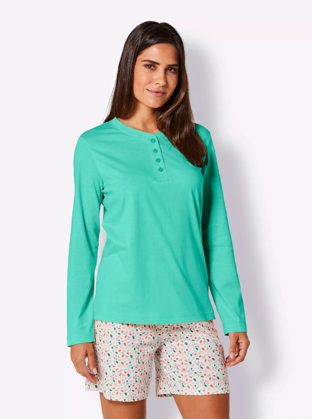 wäschepur Pyjamaoberteil "Schlafanzug-Shirt", (1 tlg.) günstig online kaufen