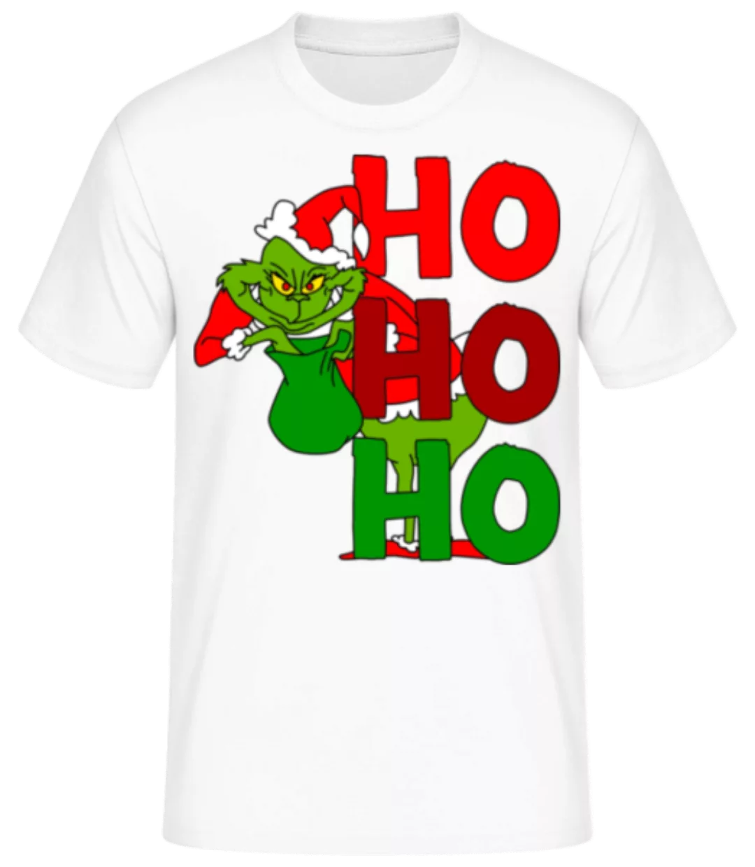 Grinch Ho Ho Ho · Männer Basic T-Shirt günstig online kaufen