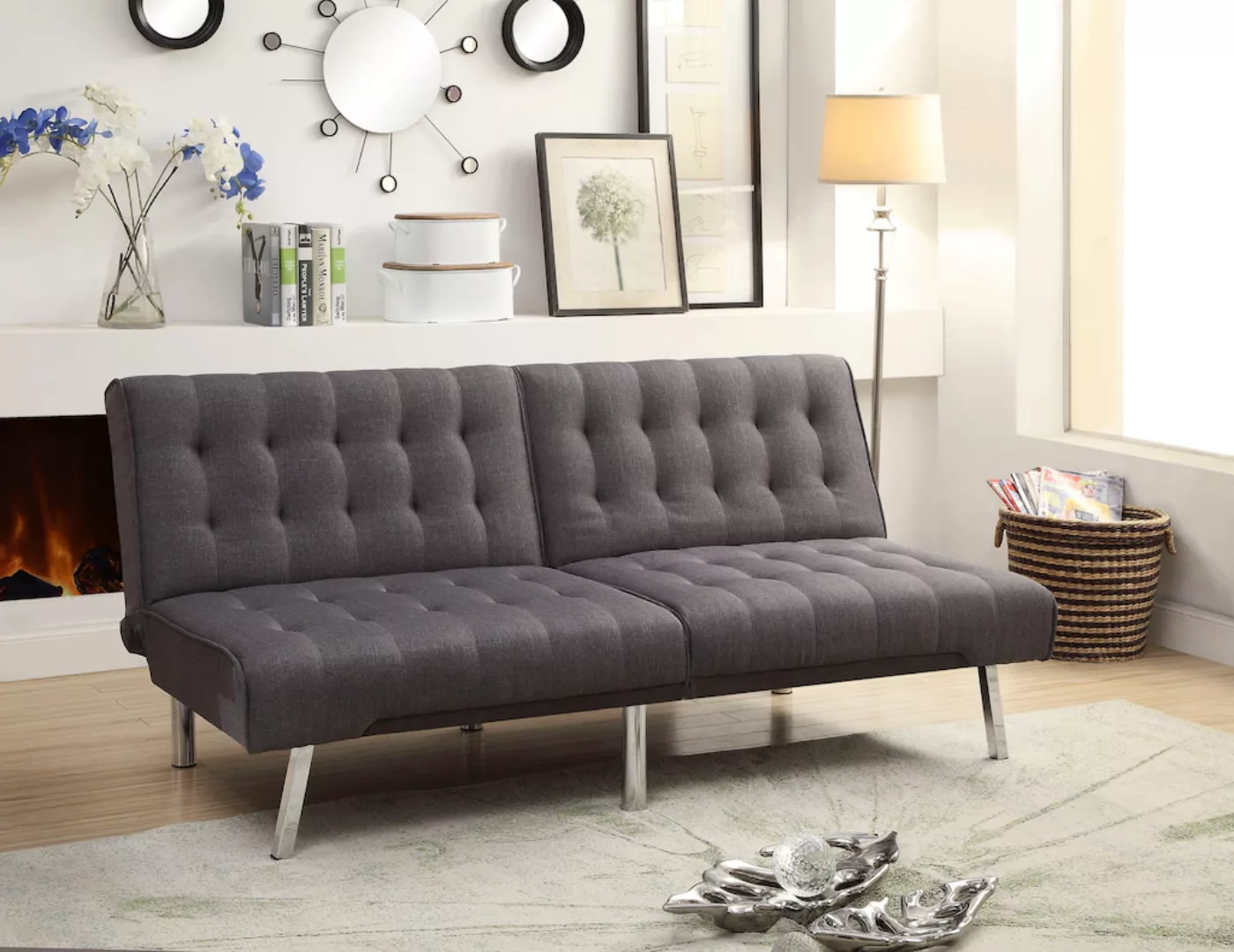 ATLANTIC home collection Sofa "Pierre", mit verstellbarer Rückenlehne, mit günstig online kaufen