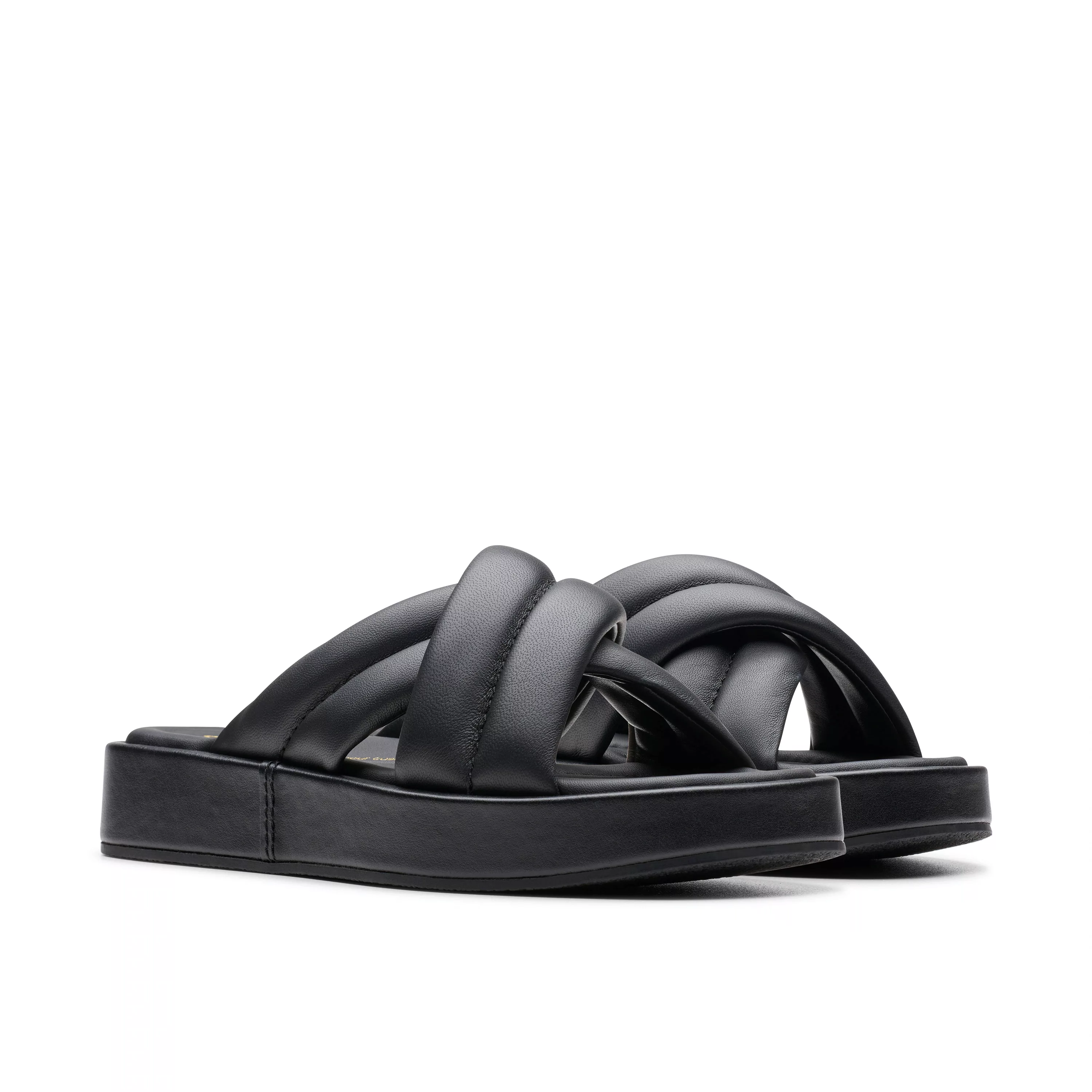Clarks Hausschuh "Alda Glide", Slides, Schlappen mit gepolsterter Bandage günstig online kaufen