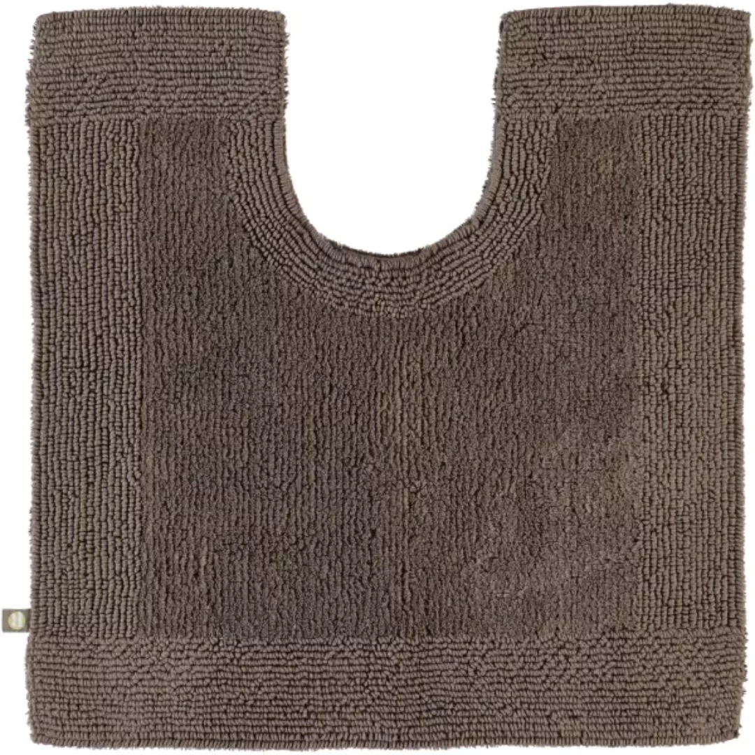 Rhomtuft - Badteppiche Prestige - Farbe: taupe - 58 - Toilettenvorlage mit günstig online kaufen