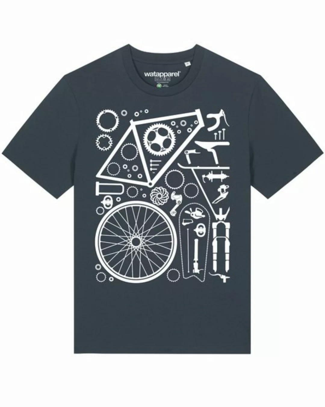 wat? Apparel Print-Shirt Fahrradteile (1-tlg) günstig online kaufen