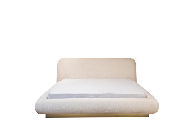 JVmoebel Bett Modernes Weißes Polsterbett Textilbett Doppelbett Luxus (1-tl günstig online kaufen