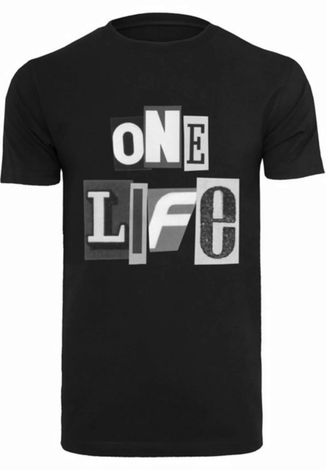 MisterTee T-Shirt MisterTee One Life Tee (1-tlg) günstig online kaufen