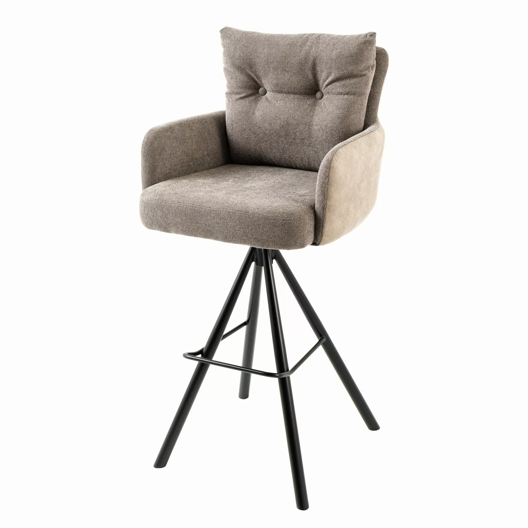 riess-ambiente Barhocker BIG GEORGE taupe / günstig online kaufen