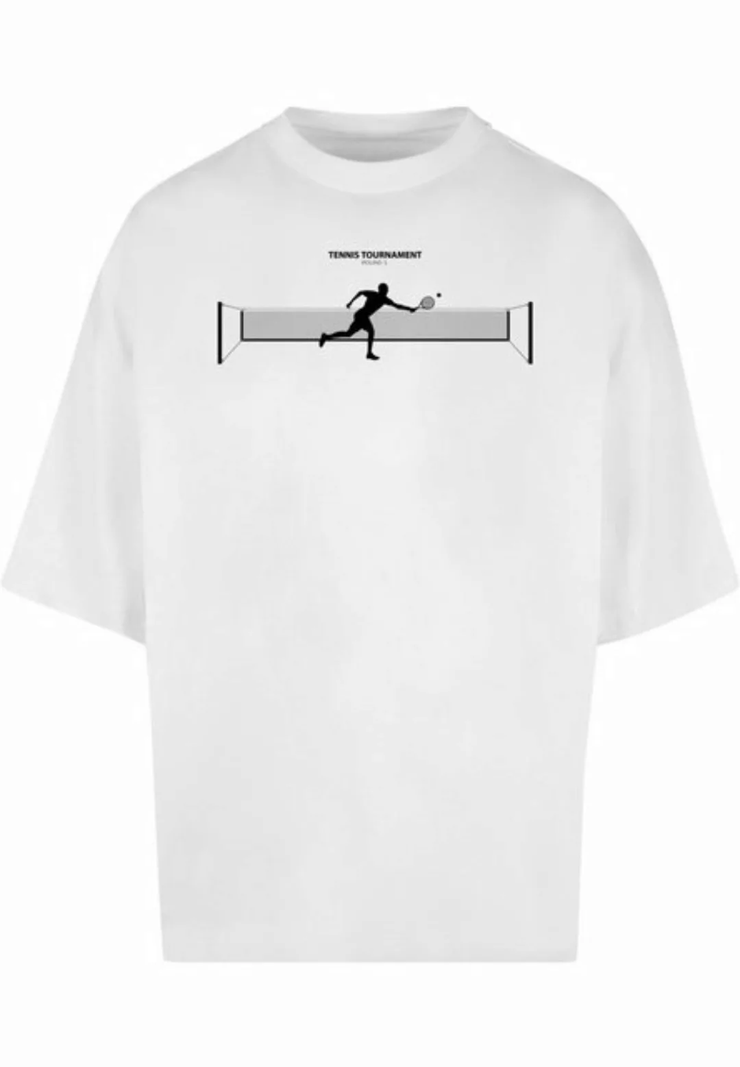 Merchcode T-Shirt Merchcode Herren Tennis Round 1 Huge Tee (1-tlg) günstig online kaufen