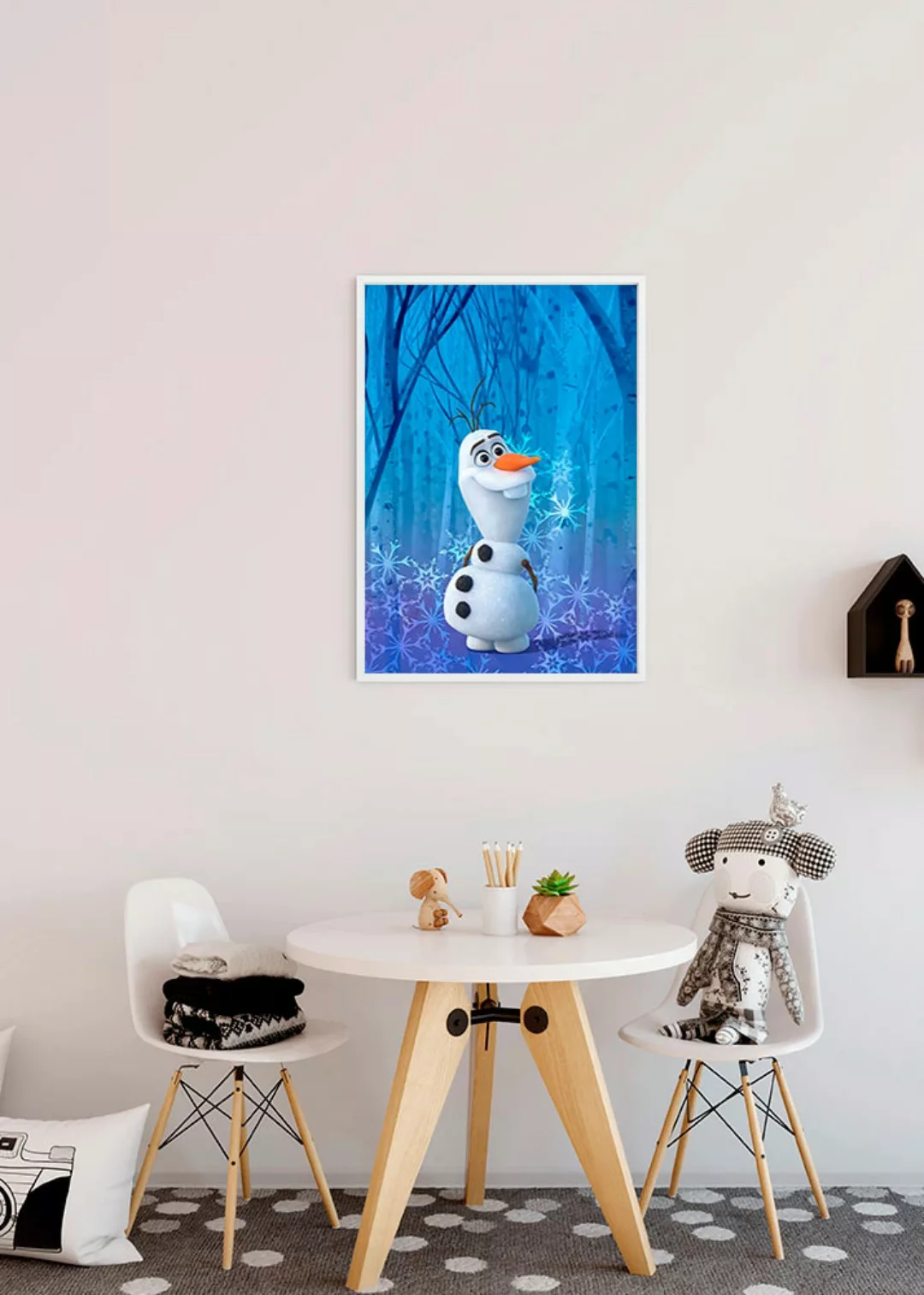 Komar Bild "Frozen Olaf Crystal", Disney, (1 St.), Wandbild zur Dekoration günstig online kaufen